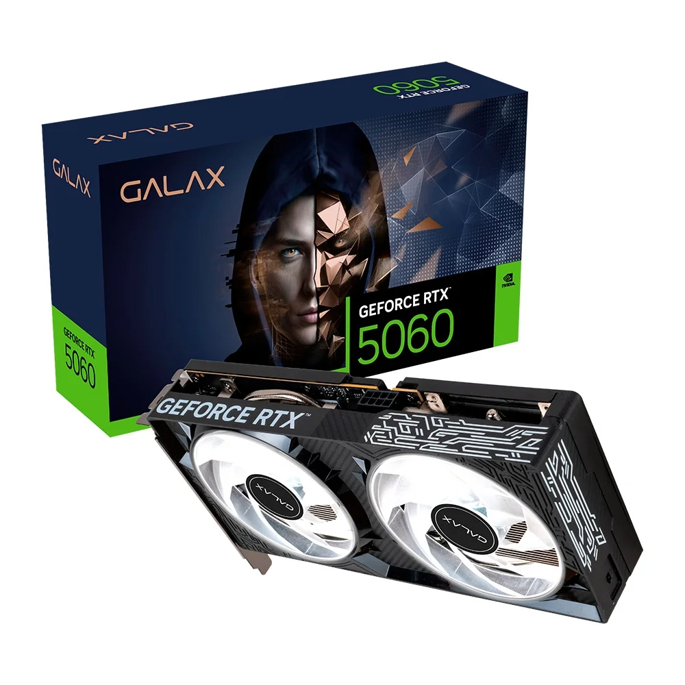 Placa de Vídeo GALAX NVIDIA GeForce RTX 5060 1-Click OC