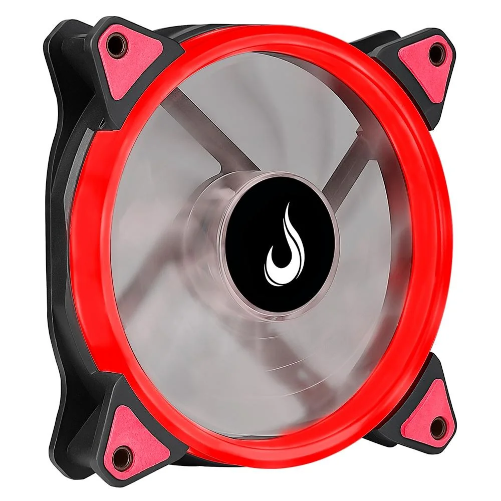 Ventoinha Rise Mode Galaxy Led, 120mm, Vermelho
