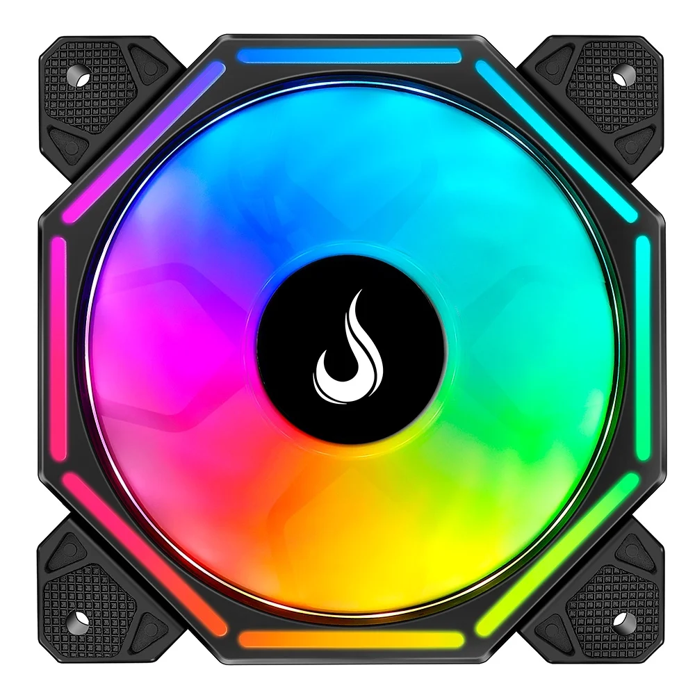 Ventoinha Rise Mode Hex Turbine PWM Reverse, 120mm