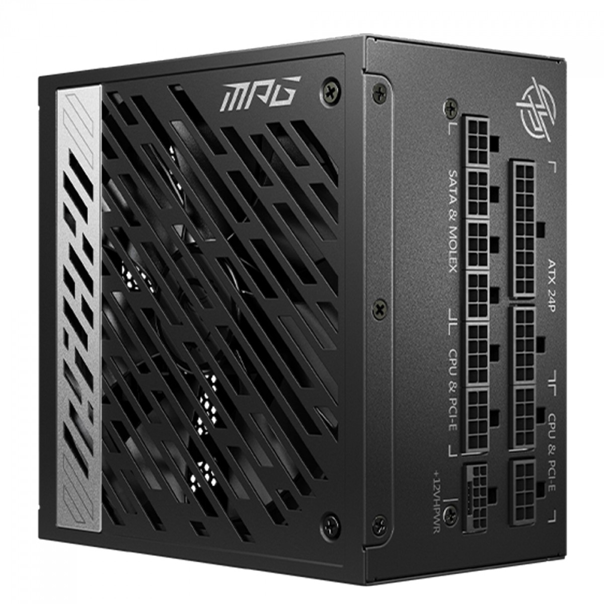Fonte MSI MPG A1000GS Silent PCIE5 II, 1000W, 80 Plus Gold