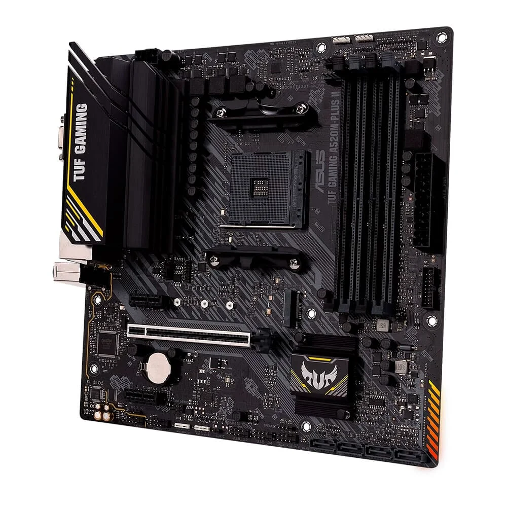 Placa-Mãe ASUS TUF GAMING A520M-PLUS WIFI, AMD AM4